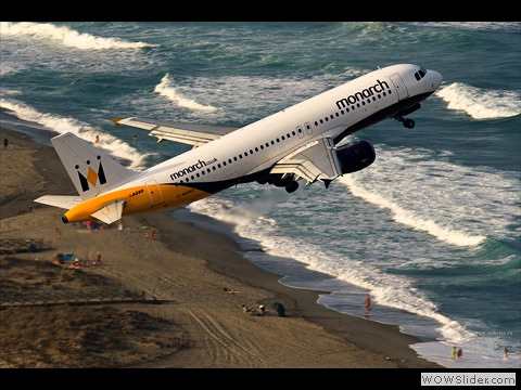 Gibraltar - A320 Monarch